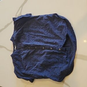 Jcrew eyelet blouse size xs. EUC